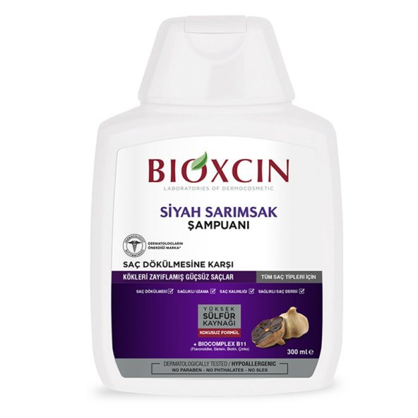 Bioxcin Siyah Sarımsak Şampuanı 300 ml - 2