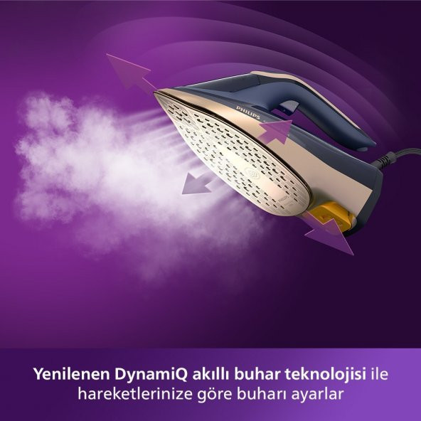 Philips Azur 8000 Serisi Buharlı Ütü DST805020 - 3