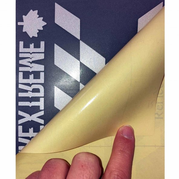Reflektif Kırmızı Damalı Kask Motosiklet Sticker Takımı Çınar Extreme - 8