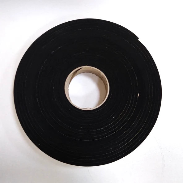 Contacall Kapı Pencere İzolasyon Bandı Yapışkan Sünger 5 mm Kalınlık 40 mm Genişlik 10 Metre Uzunluk / EVA-5*40 - Resim 3