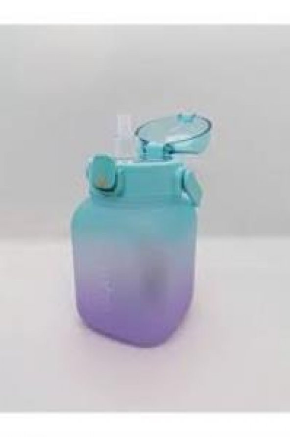 Vagonlife VGN2275P 1100ml Turkuaz Pipetli Matara - 2