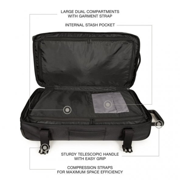 Eastpak EK96D80W Tranverz CNNCT L Coat Büyük Boy Valiz - 6