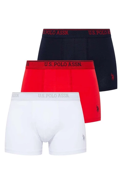 U.s Polo Assn 80097 Erkek 3'Lü Boxer