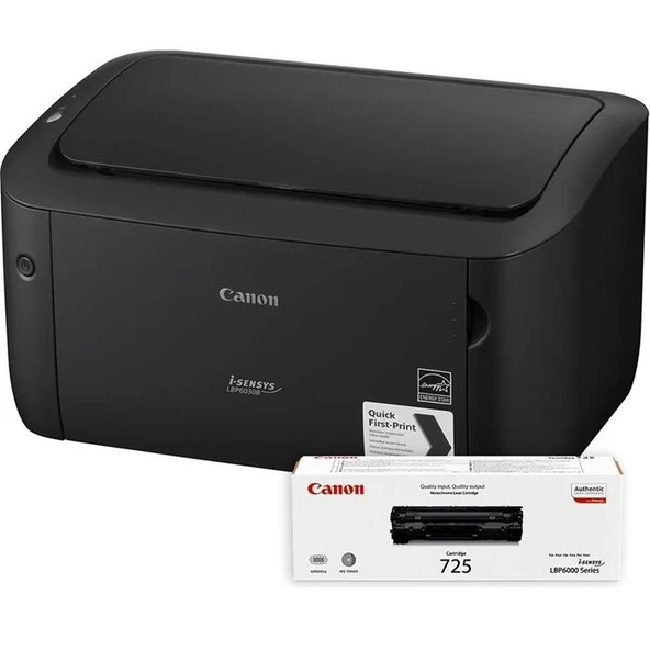 Canon i-Sensys LBP6030B Lazer Yazıcı + Toner Hediyeli - 3