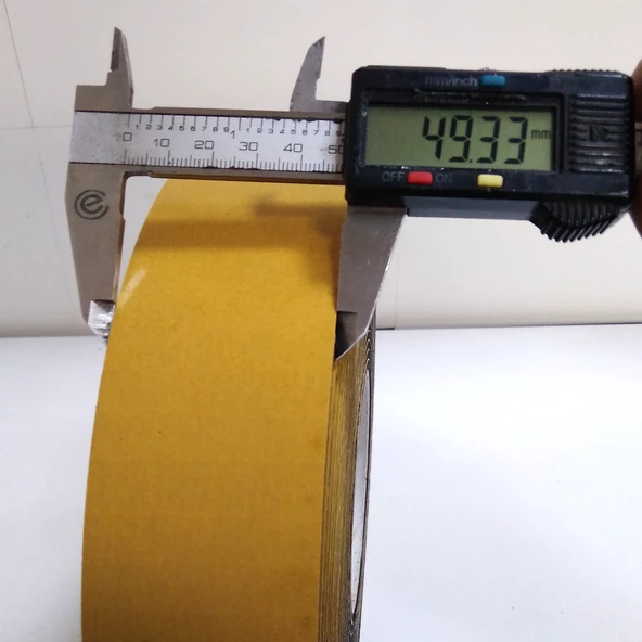 Contacall Kapı Pencere İzolasyon Bandı Yapışkan Sünger 2 mm Kalınlık 50 mm Genişlik 10 Metre Uzunluk / EPDM-2*50 - Resim 2