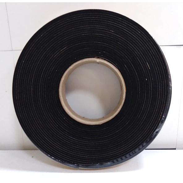 Contacall Kapı Pencere İzolasyon Bandı Yapışkan Sünger 2 mm Kalınlık 35 mm Genişlik 10 Metre Uzunluk / EPDM-2*35