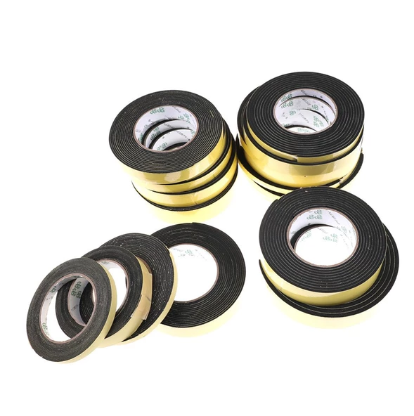 Contacall Kapı Pencere İzolasyon Bandı Yapışkan Sünger 3 mm Kalınlık 35 mm Genişlik 10 Metre Uzunluk / EPDM-3*35 ürün görseli 1