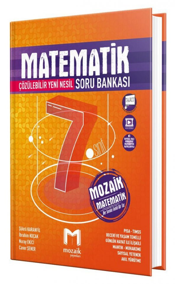 7. Sınıf Matematik Soru Bankası Mozaik Yayınları