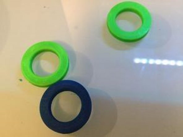 Basit Yeniden Kullanılabilir Nozul Temizleme Halkası Plastik Aparat - Resim 3