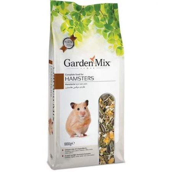 Gardenmix Platin Hamster Yemi 1 Kg x 5 Adet