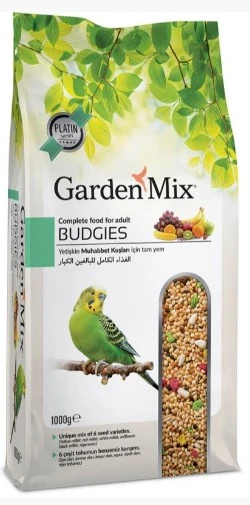 Gardenmix Platin Meyveli Muhabbet Kuş Yemi 1kg