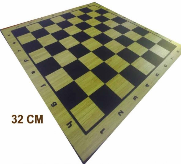 30x30cm Ahşap Satranç Takımı Strateji Oyunu Yerli Üretim - 2