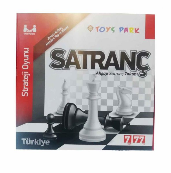 30x30cm Ahşap Satranç Takımı Strateji Oyunu Yerli Üretim - 3