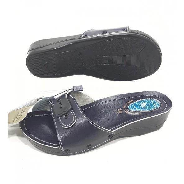 CEYO MİNELLİ TOPUKLU-2 JELLİ TOPUK DİKENİ KADIN TERLİK - 6