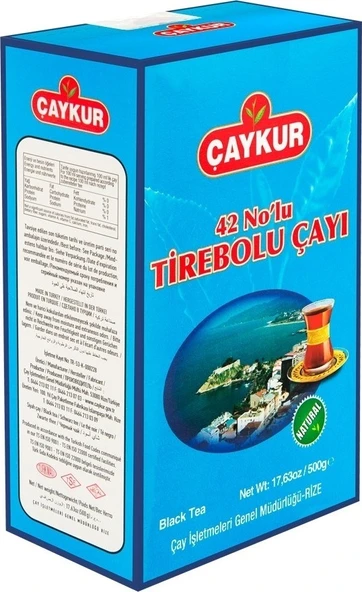 Çaykur 42 No'lu Tirebolu 500 gr 15'li Paket Dökme Çay - 2