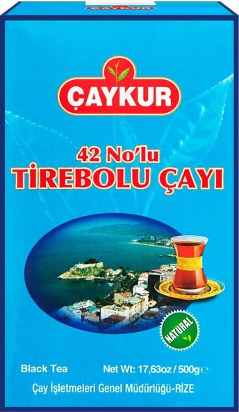 Çaykur 42 No'lu Tirebolu 500 gr 15'li Paket Dökme Çay - 1
