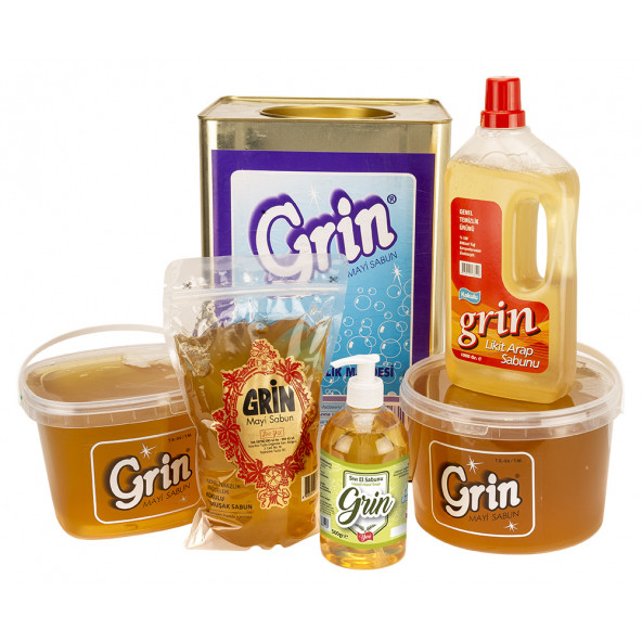 GRİN 2 kg Arap Sabunu (2 ADET) Ayçiçek Yağlı - 2
