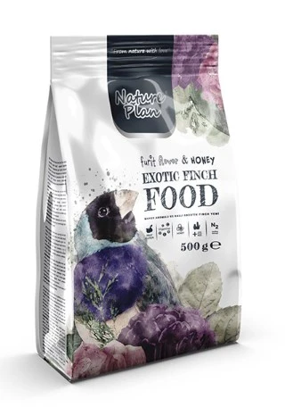 Nature Plan Meyveli Ve Ballı Egzotik Finch Hint Bülbülü Yemi 500 Gr ürün görseli