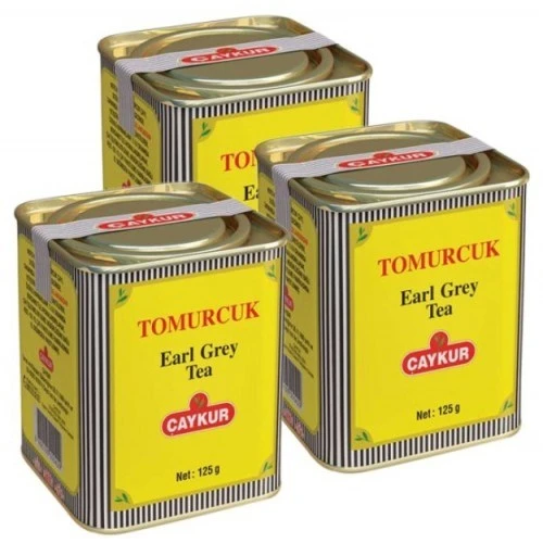 Çaykur Earl Grey Tea Tomurcuk Dökme Çay Teneke 125g x 12 ADET - 2