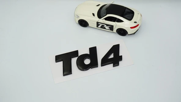 DK Tuning Td4 Freelander 1 Siyah Bagaj Yazı Land Rover İle Uyumlu - 3