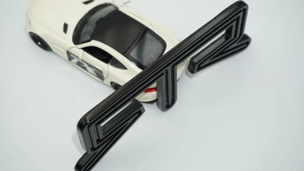 DK Tuning Mustang RTR Bagaj Siyah Logo Arma Ford İle Uyumlu - Resim 6