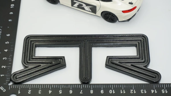 DK Tuning Mustang RTR Bagaj Siyah Logo Arma Ford İle Uyumlu - Resim 2