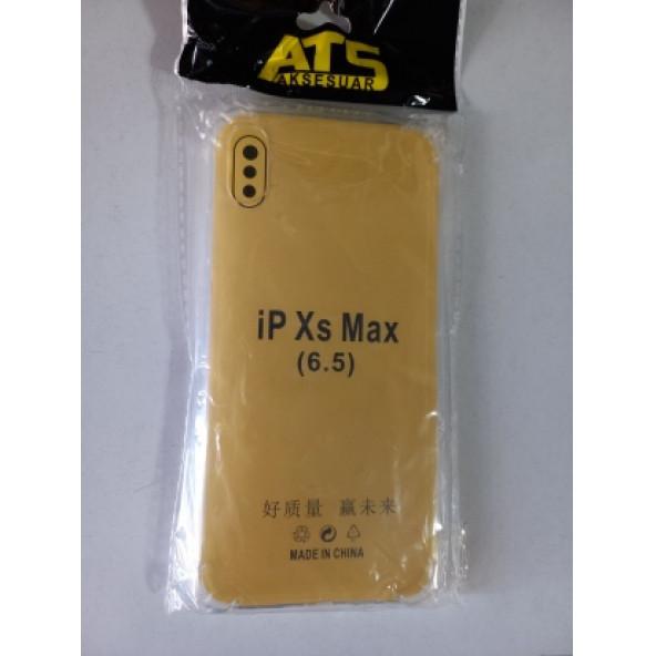 ASLANTİC İPHONE XS MAX 6.5 İNÇ ŞEFFAF İNCE KENARLARI DARBE ÖNLEYİCİ KILIF ürün görseli 1