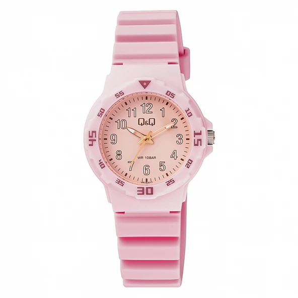 Q&Q VR19J017Y Su Geçirmez Rakamlı Kız Çocuk Kol Saati