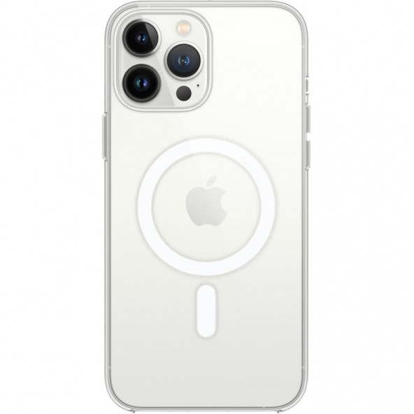 iPhone 14 Pro Magsafe Kablosuz Şarj Uyumlu Şeffaf Kılıf
