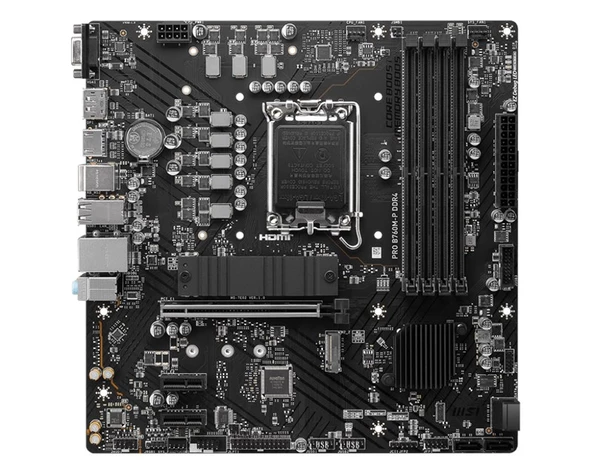 MSI Pro B760M-P D4 1700P Vga Hdmi Dp - 3