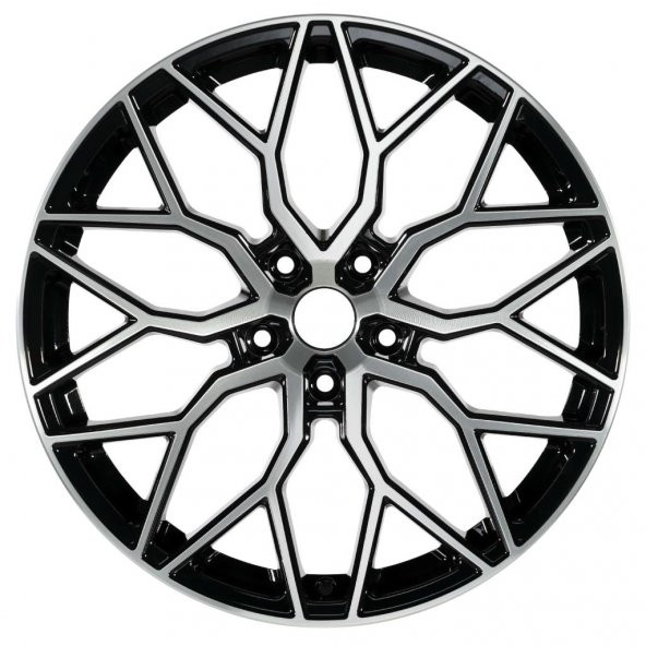 EMR-A366-05 9.0x20"-5x108 ET25 73.1 Black Jant (4 Adet) - 2