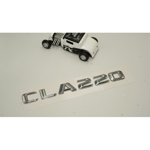 Benz CLA 220 Bagaj Krom Metal 3M 3D Yazı Logo - 2