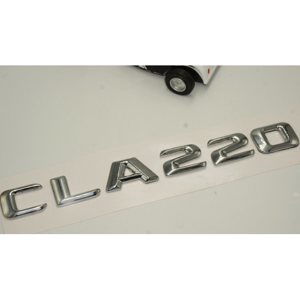 Benz CLA 220 Bagaj Krom Metal 3M 3D Yazı Logo - 3