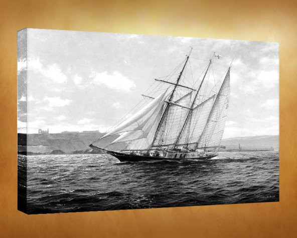 Kanvas Tablo - 35x50 cm  - Gemi Resimleri - GM51