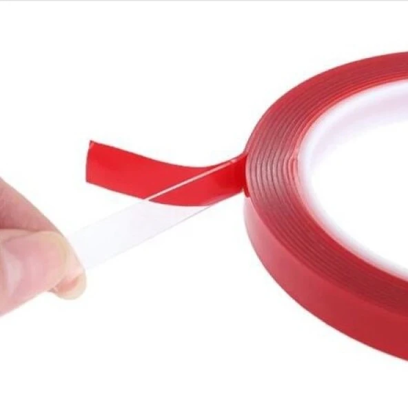 Çift Taraflı Silikonlu Şeffaf Montaj Bandı 10mm X 5mt - 2