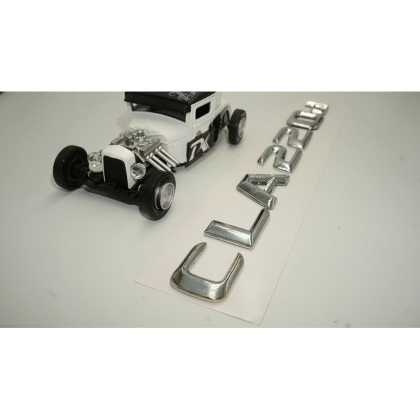 Benz CLA 220d Bagaj Krom Metal 3M 3D Yazı Logo - Resim 4