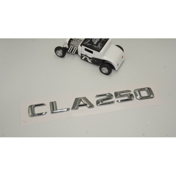 Benz CLA 250 Bagaj Krom Metal 3M 3D Yazı Logo - 2