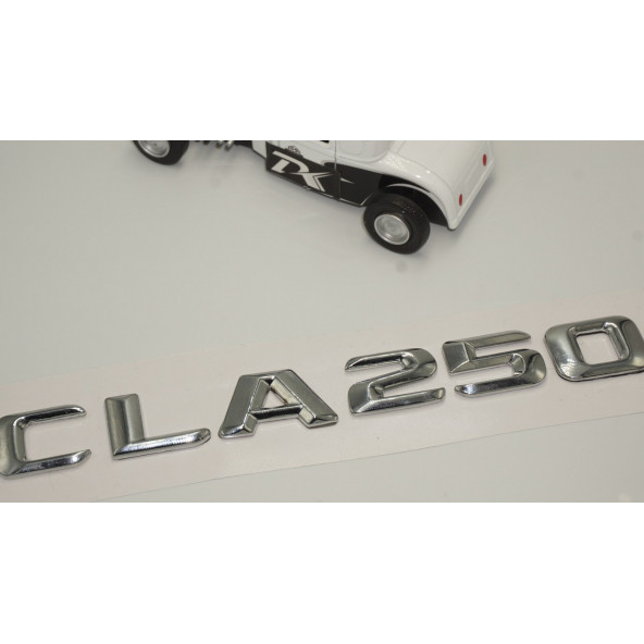 Benz CLA 250 Bagaj Krom Metal 3M 3D Yazı Logo - 3