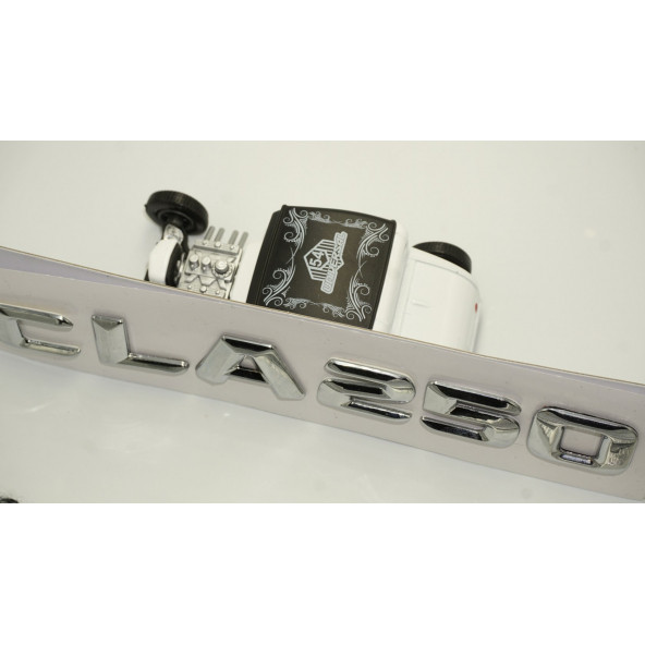 Benz CLA 250 Bagaj Krom Metal 3M 3D Yazı Logo - 4