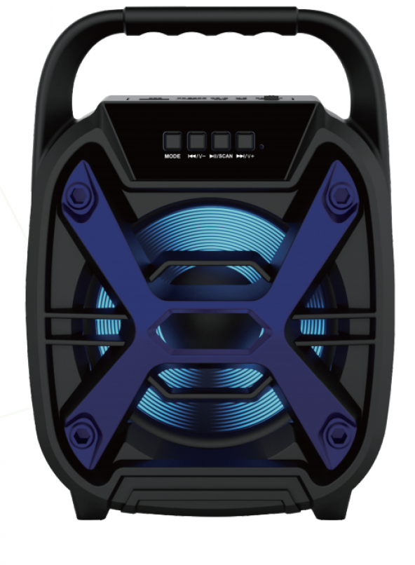 Zore ZQS-6110 Bluetooth Speaker With FM Radio Hoparlör