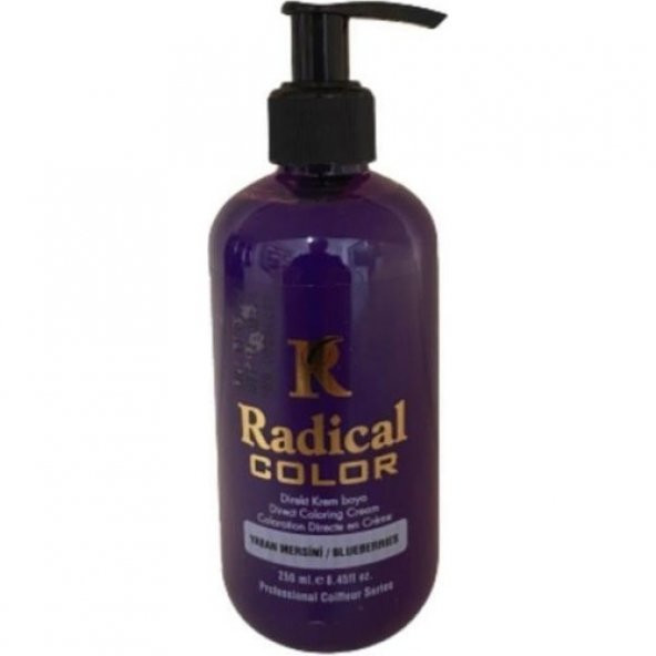 Radical Color Su Bazlı Saç Boyası 250 ml Yaban Mersini