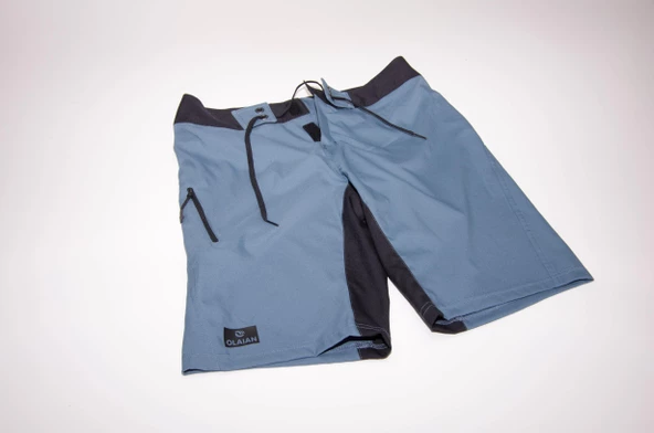 Erkek Deniz Şortu Boardshort Filesiz Meridyendukkan Olaıan - 2