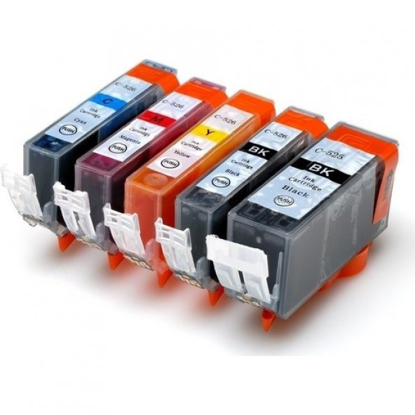 Eko Kartuş Canon Pixma İX-6850 5 Renk 550-551XL Muadil Kartuş,