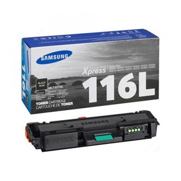 Samsung Mlt-D116L Yüksek Kapasiteli Siyah Toner Su837A 3.000 Sayfa