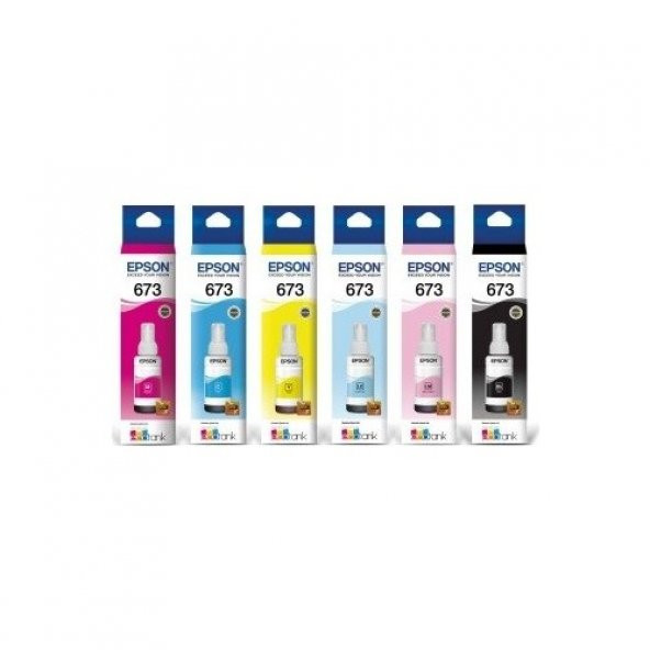 May Epson 673 Mürekkep Seti ( L800,L805,L850,L1800) - 2