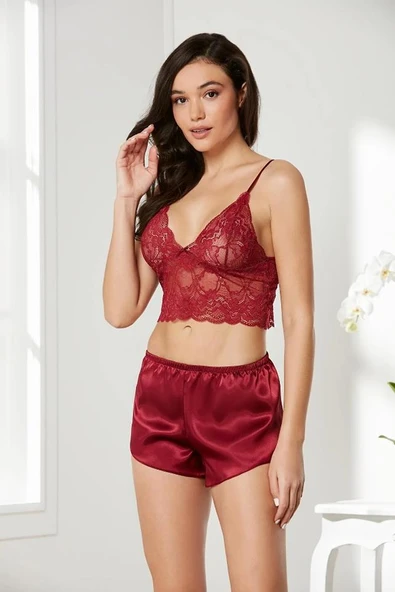 Pierre Cardin 7005 Saten Dörtlü Çeyiz Seti - 7