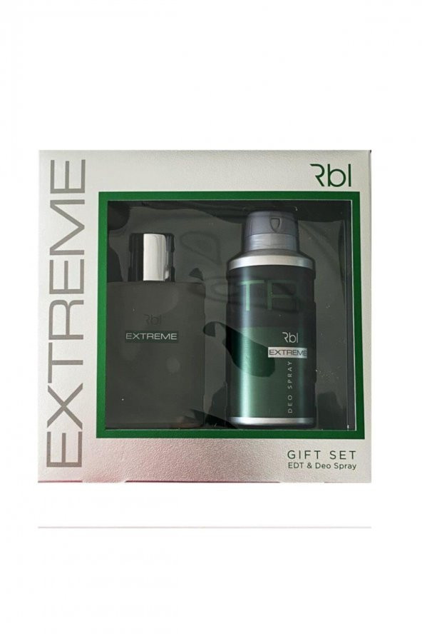 Rebul Extreme 90ML + Deodorant Spray 150ML Erkek Parfüm Set