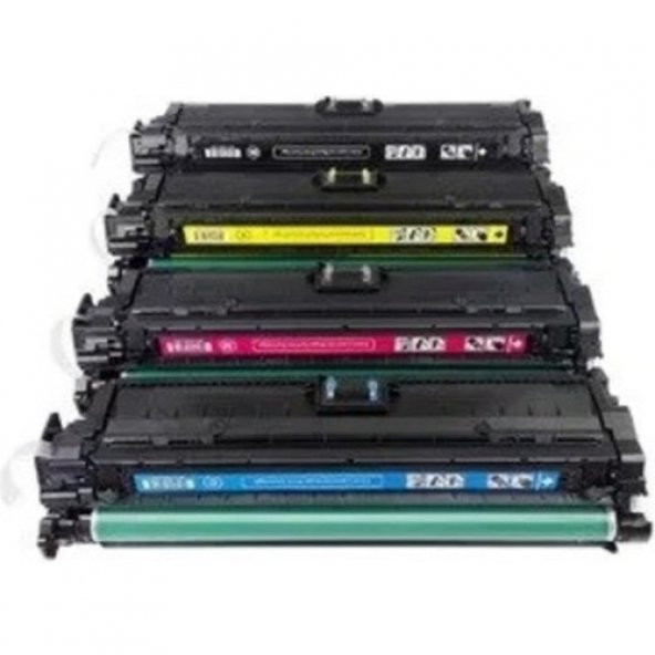 Eko Kartuş Hp CE710A (CE740-CE741-CE742-CE743) Set Muadil Toner - Resim 2