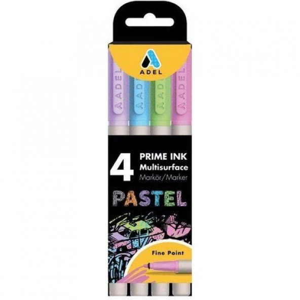 ADEL PRİME INK MULTISURFACE 4 LÜ NEON