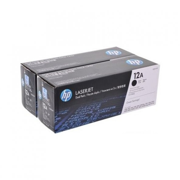 Hp 12A-Q2612AF Toner İkili Paket